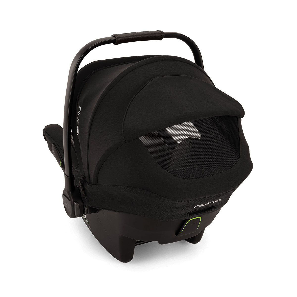 Nuna Nuna DEMI™ next Kinderwagen Granite 3in1 Set inkl. faltbare Babywanne und Babyschale Pipa Next i-Size Caviar/Handle Chocolate Kollektion 2024