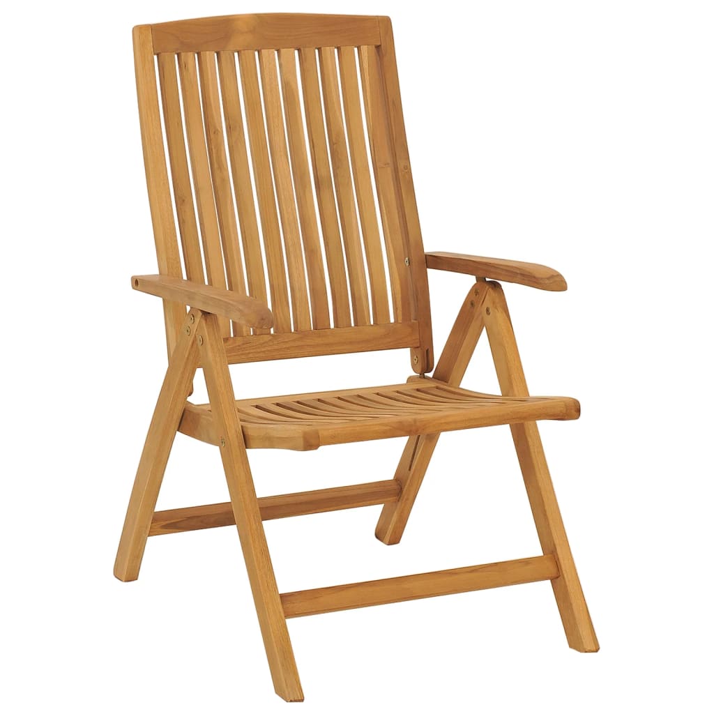 Ensemble à dîner de jardin 5 pcs bois de teck massif