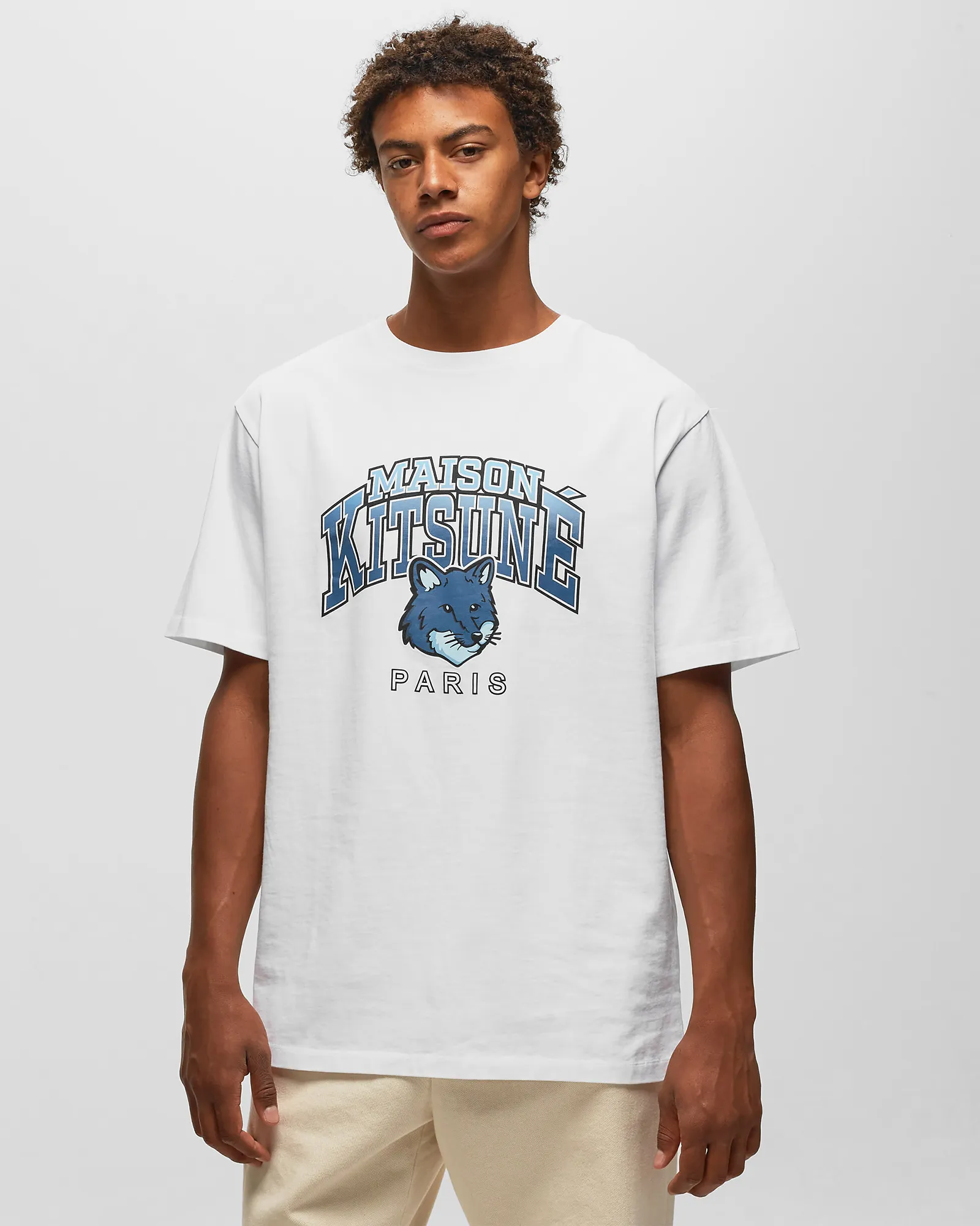 Maison Kitsune CAMPUS FOX RELAXED TEE