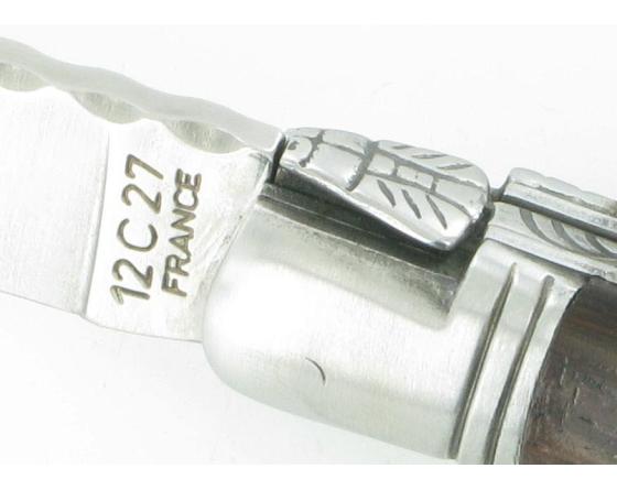Laguiole Palissandre Couteau de poche Laguiole par Chazeau Honoré