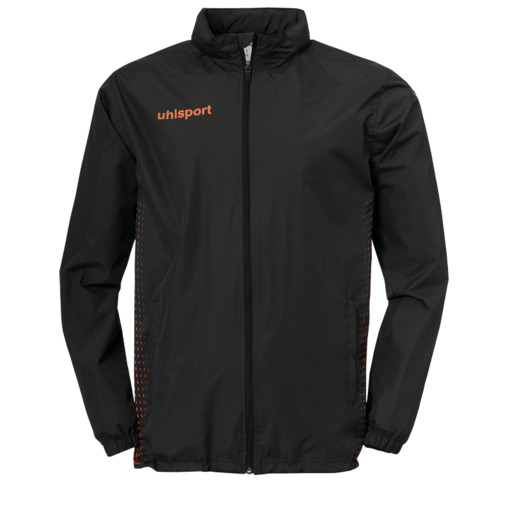 Jaqueta de chuva Score (capa de chuva) preta/laranja fluorescente Uhlsport