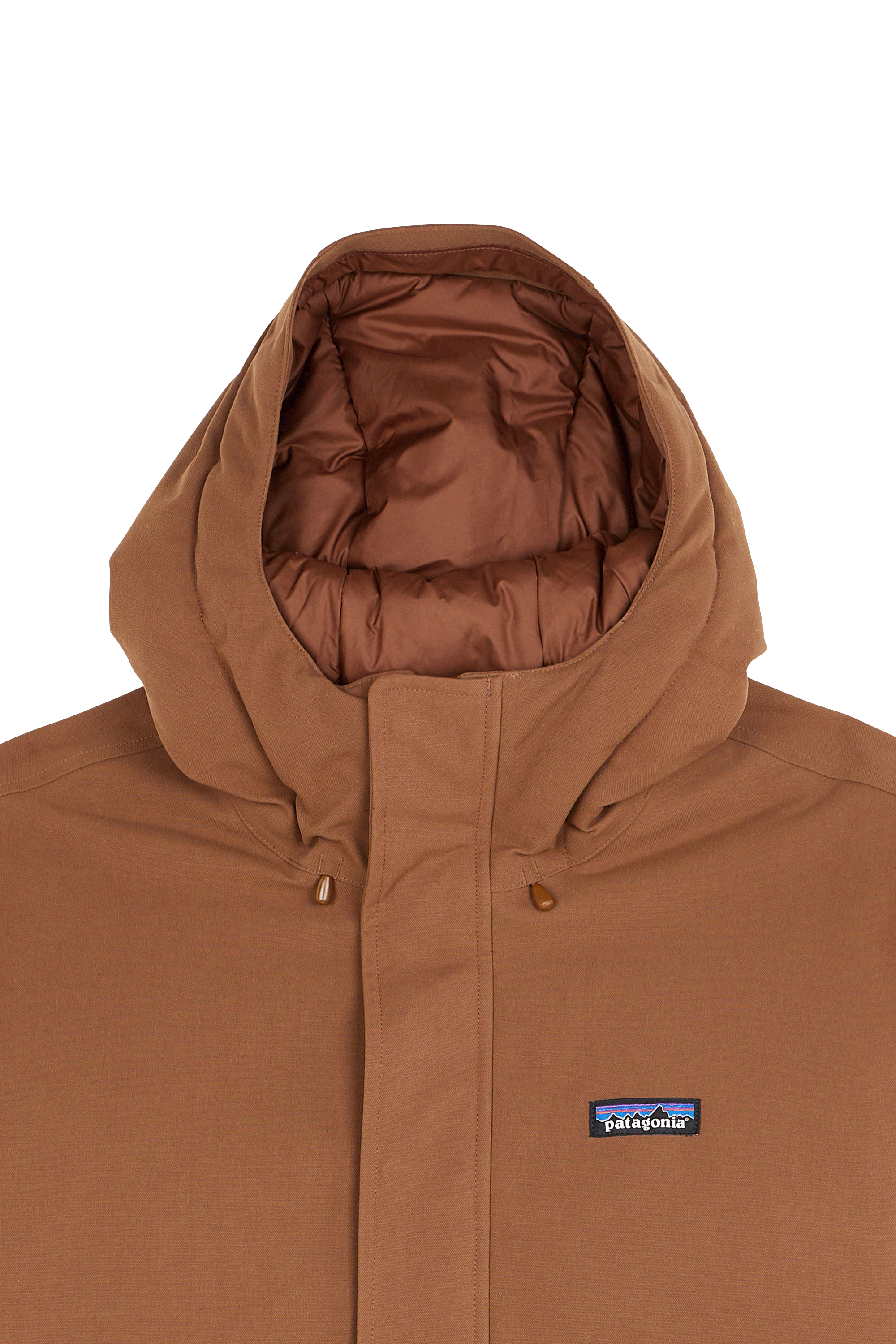 PATAGONIA Parka avec capuche LONE MOUNTAIN Marron