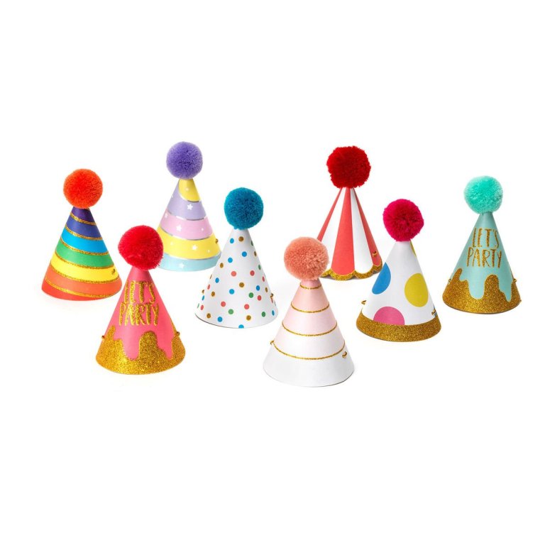 Partyhüte aus Papier
