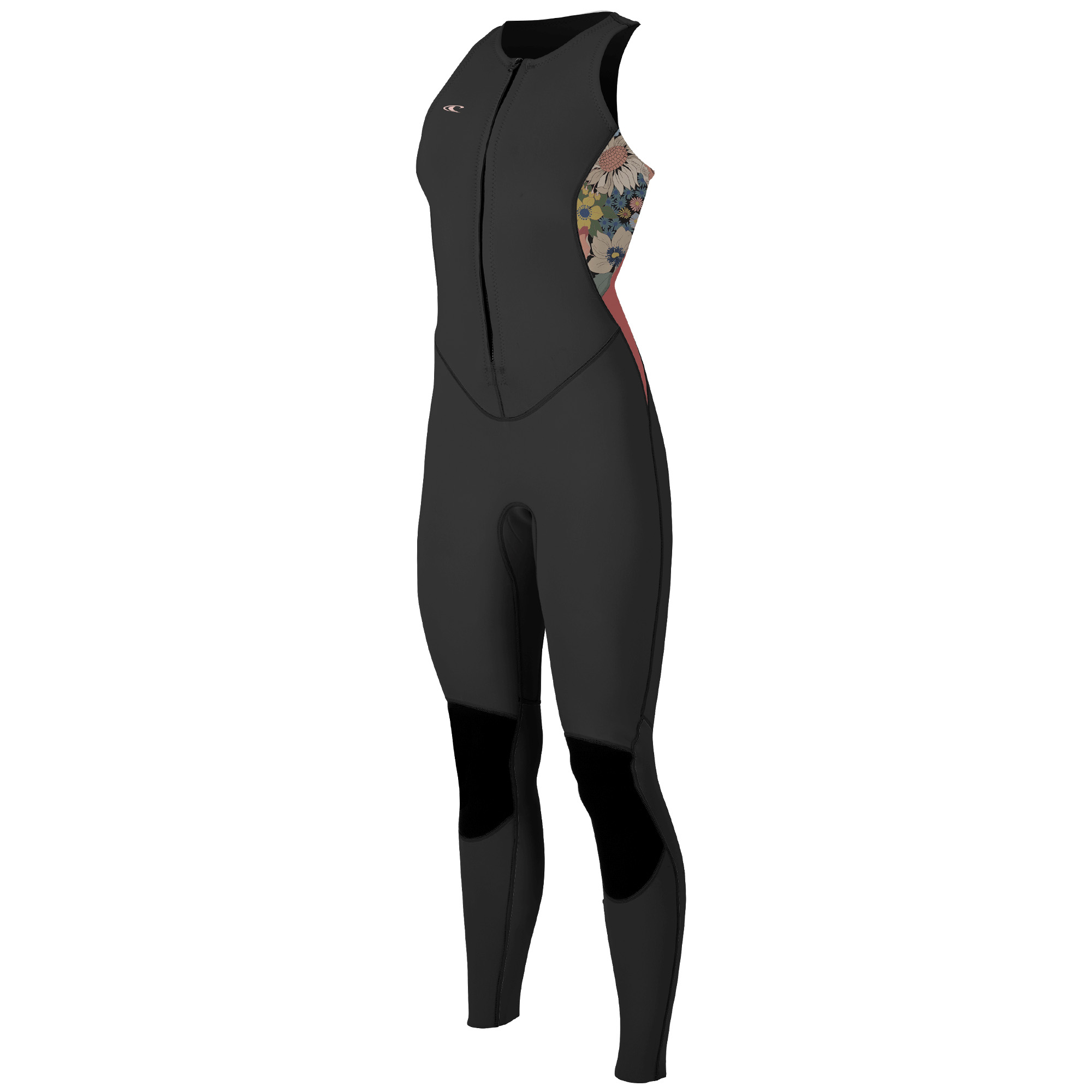 O'Neill Women Bahia 1.5 mm Front Zip - Long John Black / Twig
