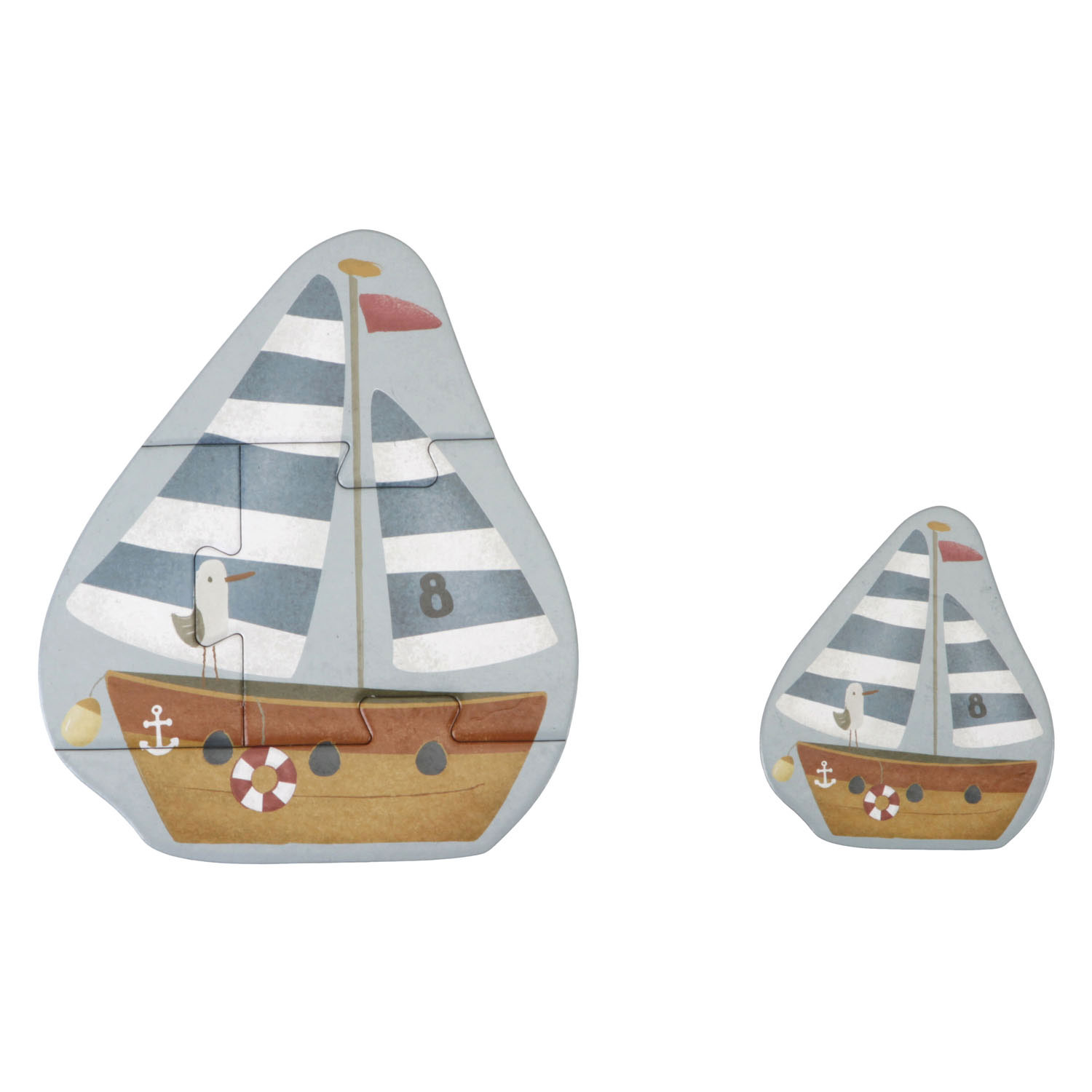 Little Dutch Vormenpuzzels Sailors Bay 6in1 FSC