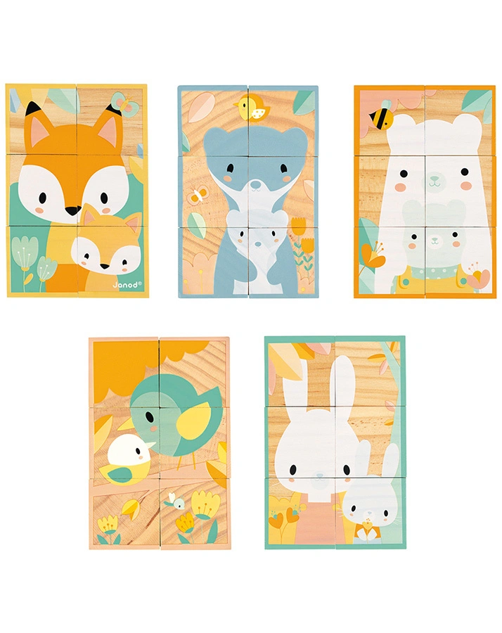 Puzzle-Würfel PURE – TIERE