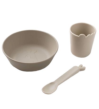 Done by Deer Geschirr-Set - 3 Teile - Kiddish First Meal Set - S
