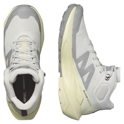 Chaussures de Randonnée Femme Salomon Elixir Activ Mid GTX Gris Vert