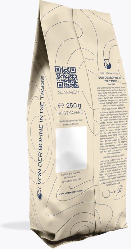 Kaffee Braun - Barista - Gemalen Koffie - 250g