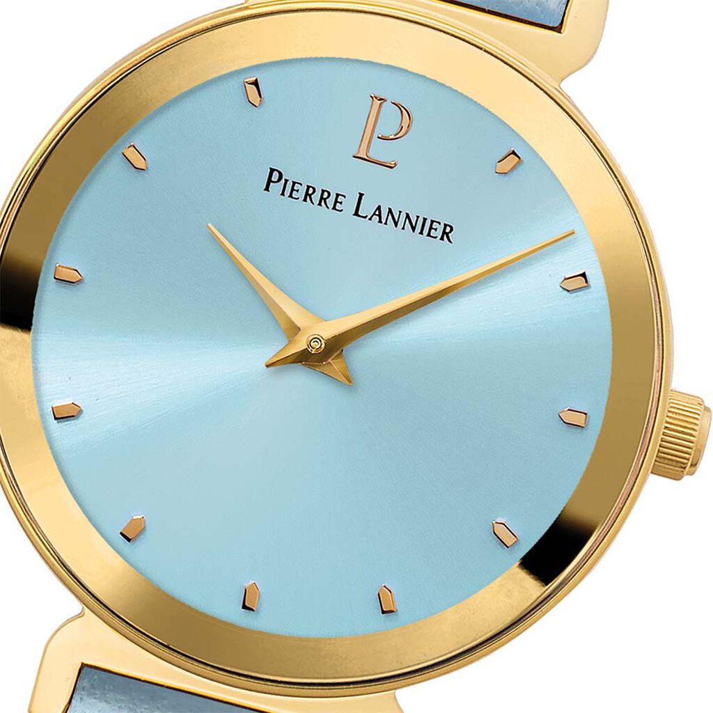 Montre Pierre Lannier Ligne Pure Bleu