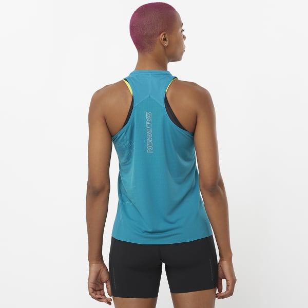 Débardeur trail SALOMON SENSE AERO SINGLET GFX W