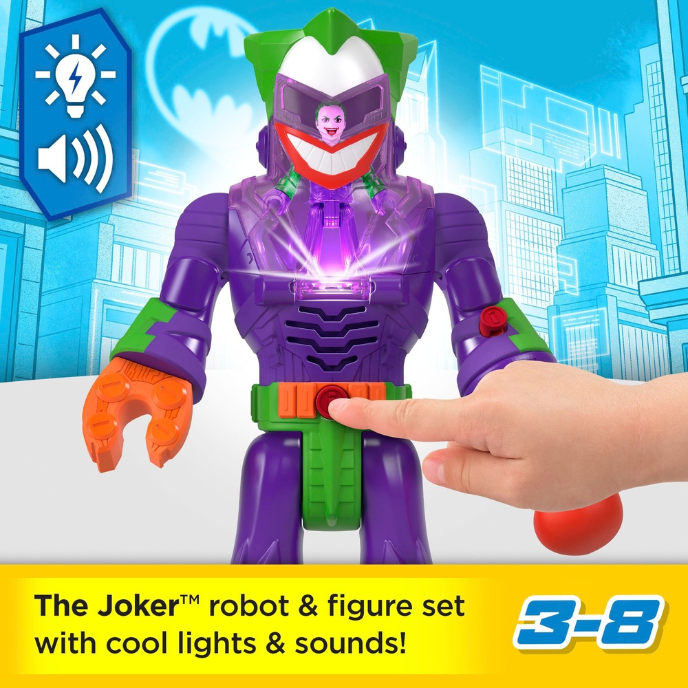 Imaginext DC Super Friends The Joker Insider & LaffBot