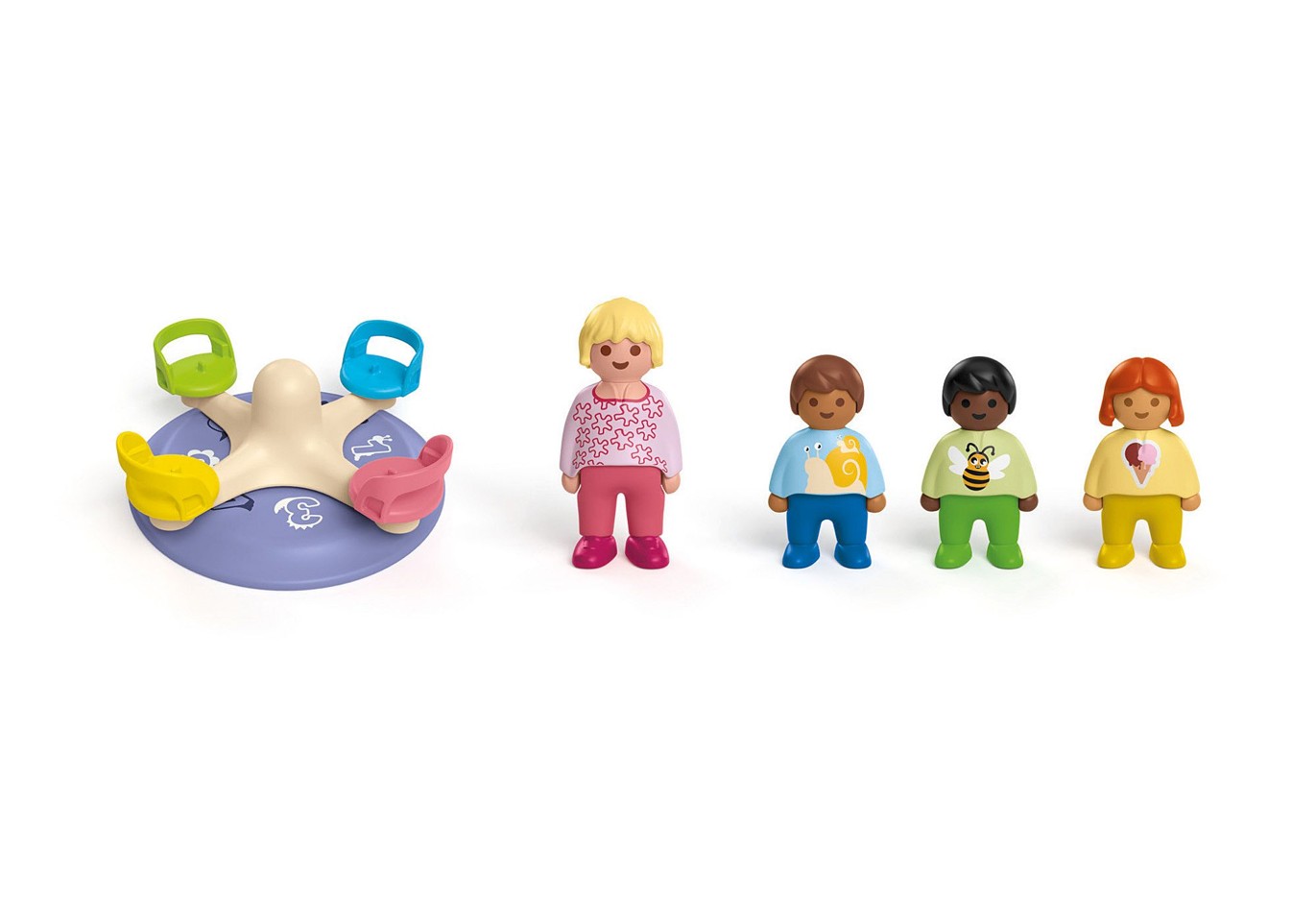 Playmobil - 1.2.3: Talkarrusel (71701)