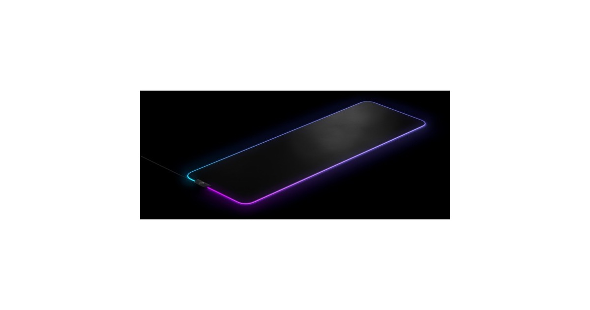 SteelSeriesQcK Prism Cloth XL gaming muismat  (Zwart, XL)