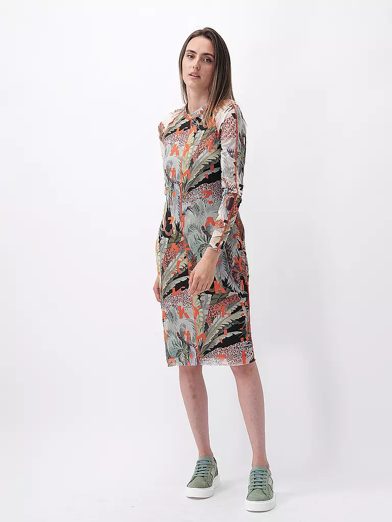 MARC CAIN Midikleid  orange