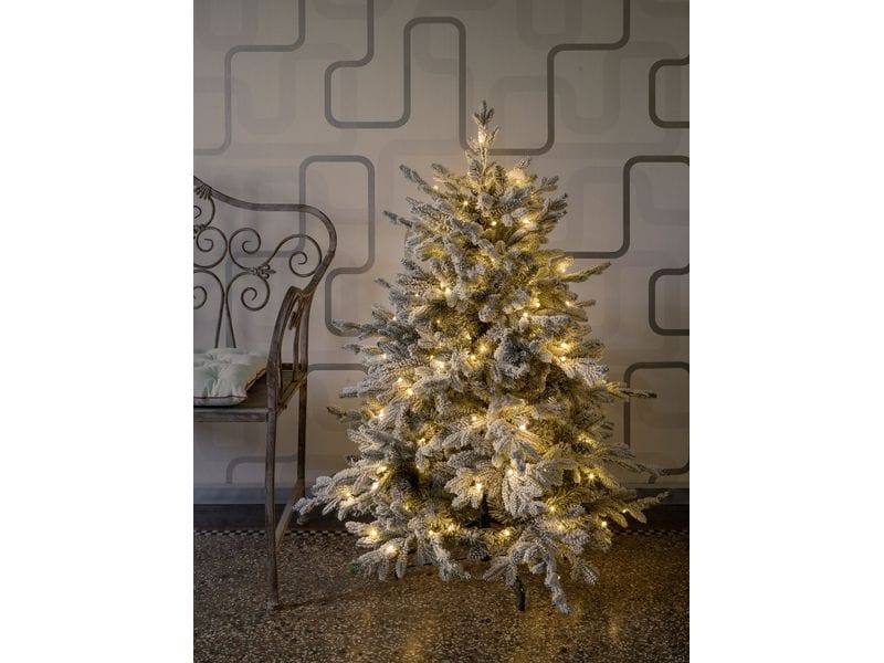 STT Weihnachtsbaum LED Snowed Tree 120 cm Warmweiss LED Dekoration