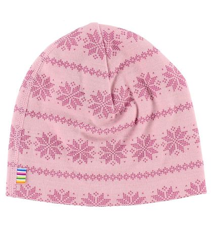 Joha Hue - Uld/Polyamid - Rosa m. M?nster