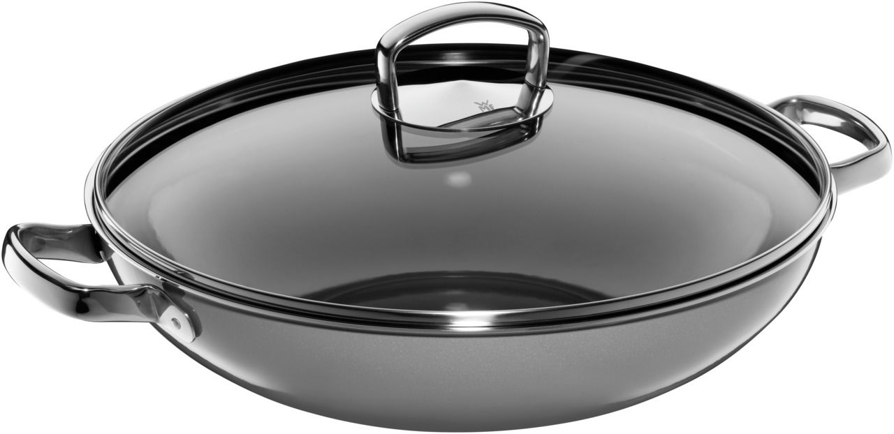 WMF Wok inkl. Glasdeckel PLATINUM