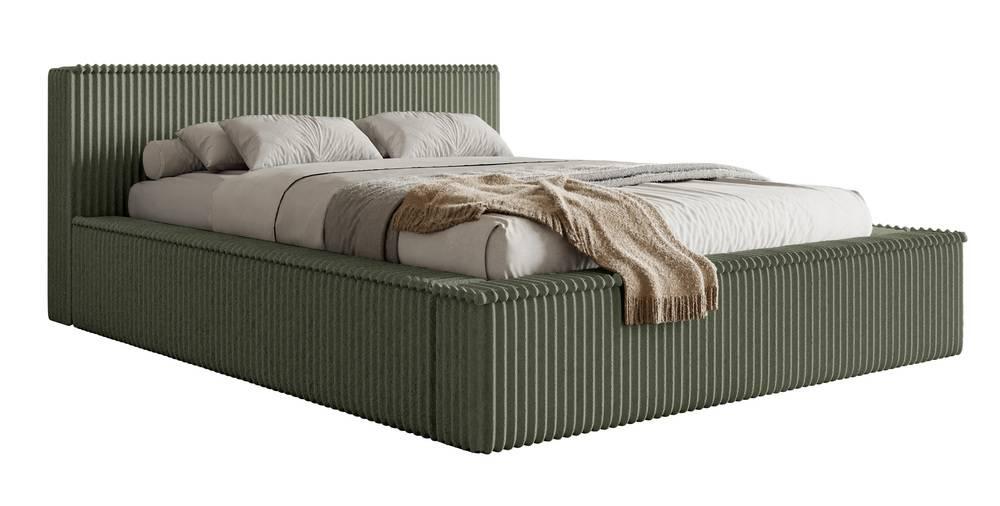 NADUVI Collection Bedframe Rafe ribstof 140 x 200 cm