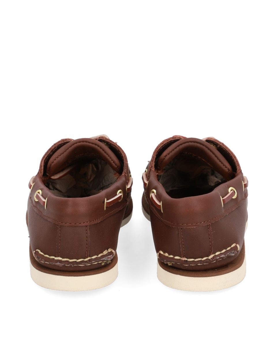 2 Eye Boat Shoe Brown