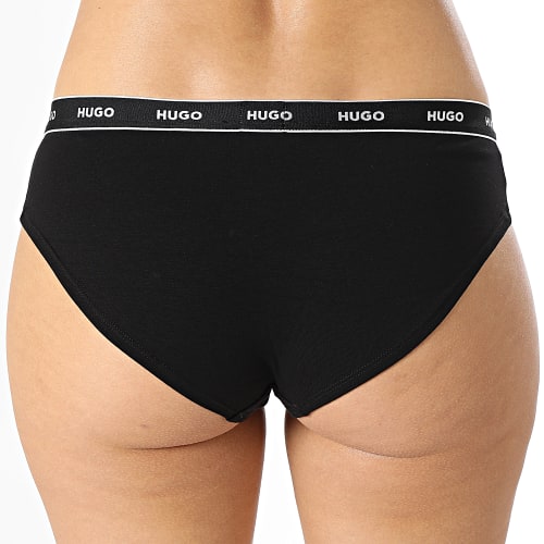 Lot De 3 Culottes Femme 50480157 Noir Blanc Violet