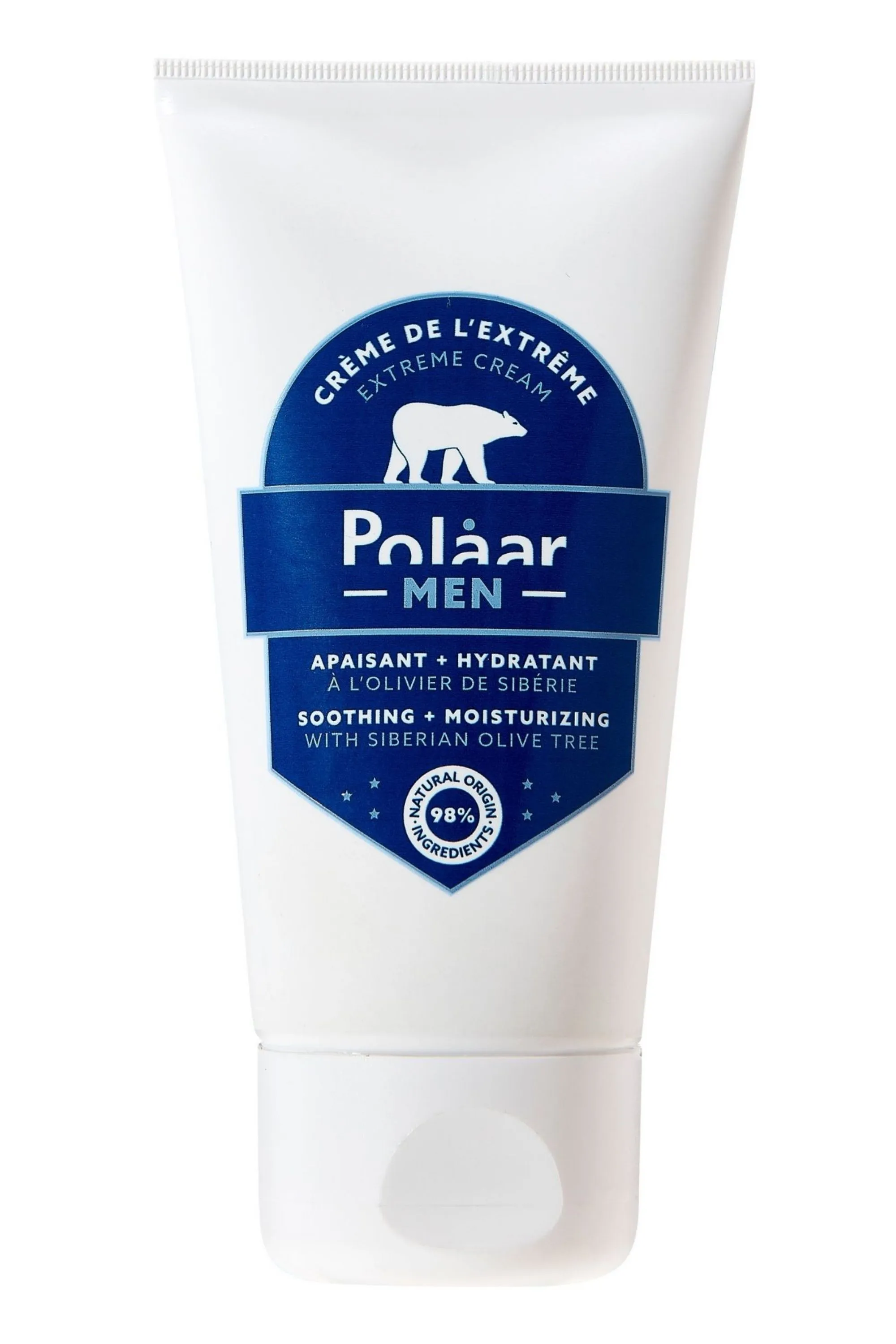 Polaar Crème visage de l’Extrême apaisante & hydratante à l’Olivier de Sibérie-50 ml