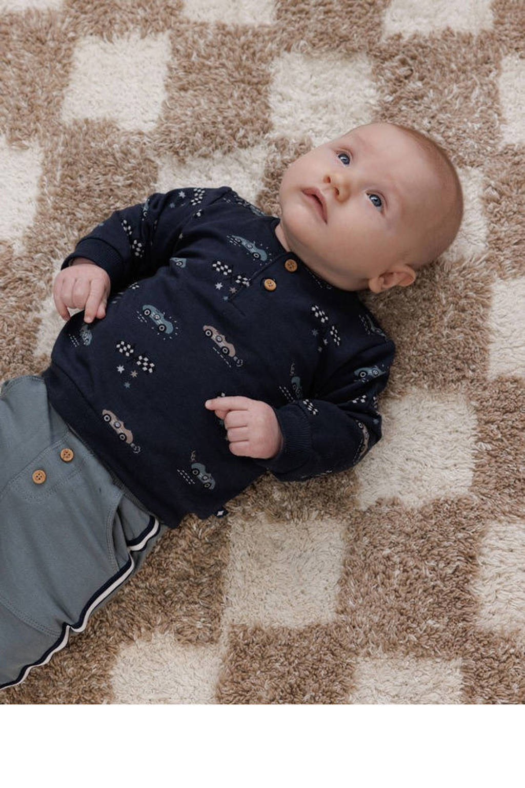 Feetje regular casual broek blauw