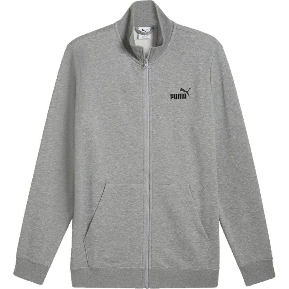 Puma ESS No. 1 Logo Track Jacket Herren medium gray heather