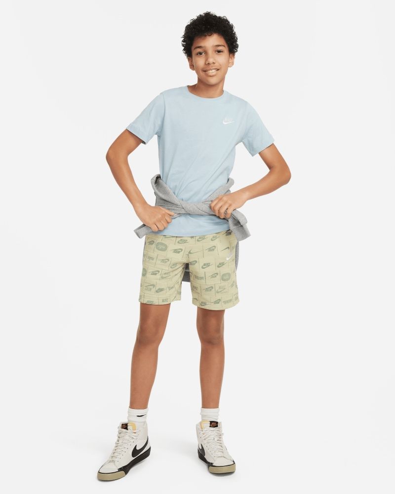 T-shirt Nike Sportswear Bleu Clair pour enfant