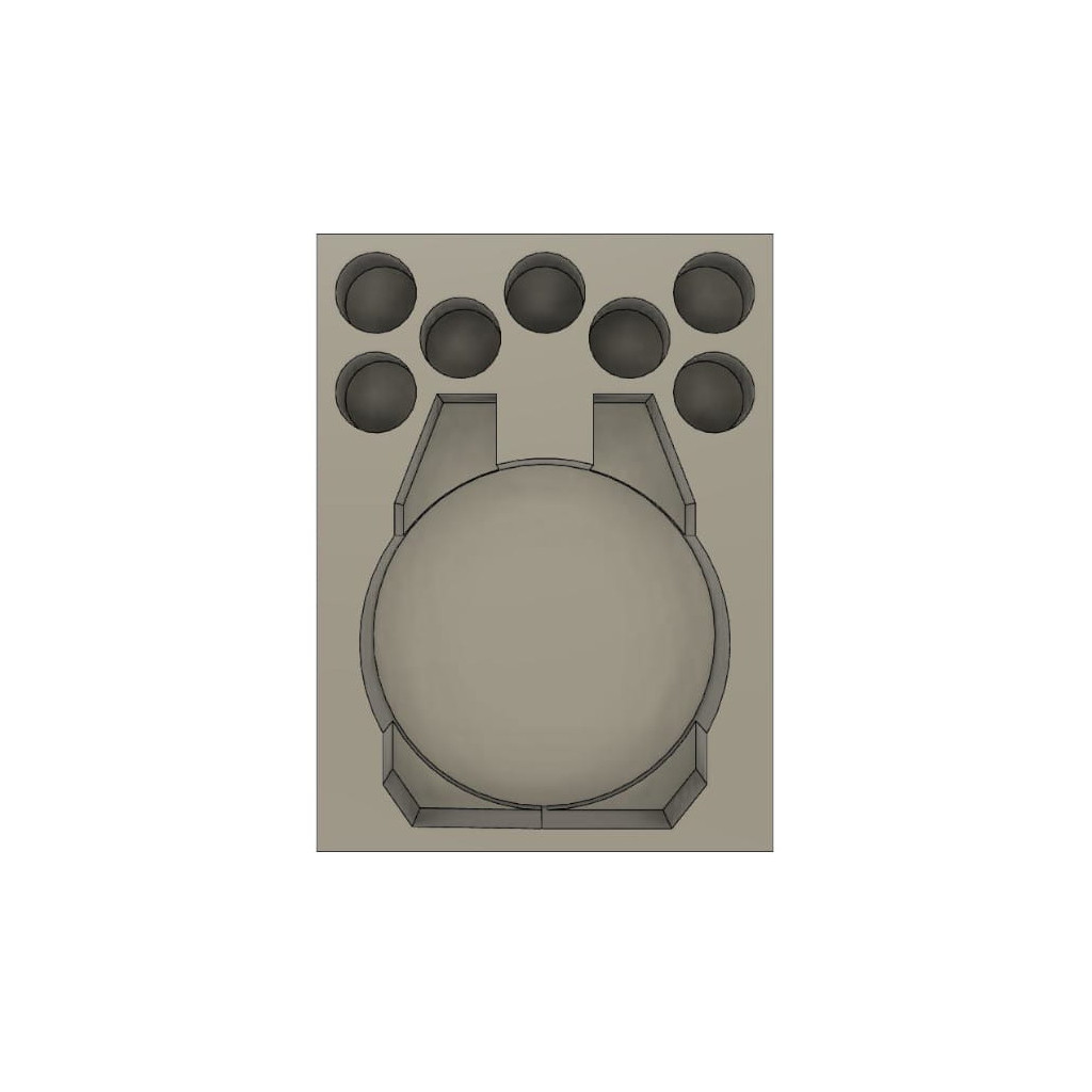 Rangement Safe & Sound - Star Wars Legion : Mousse pour Tank de classe Saber TX-130