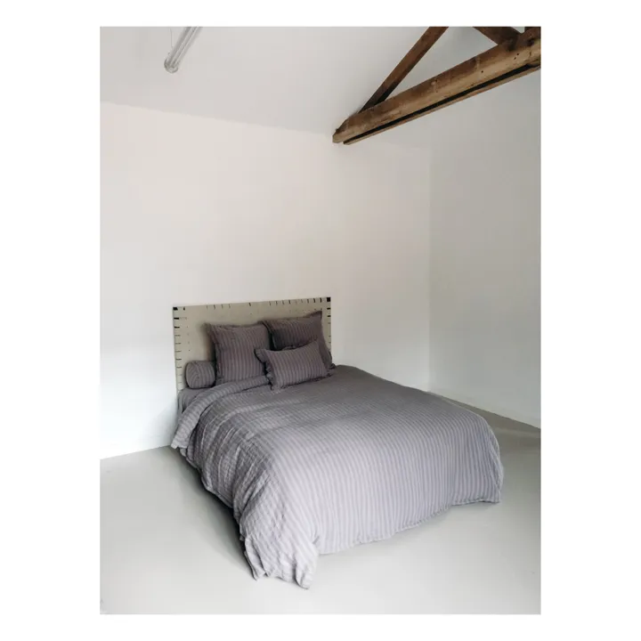 Le Monde Sauvage Taie d'oreiller Sandhills en lin | Violet