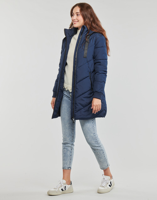 JDY - JDYSKYLAR PADDED HOOD JACKET OTW NOOS - Marine