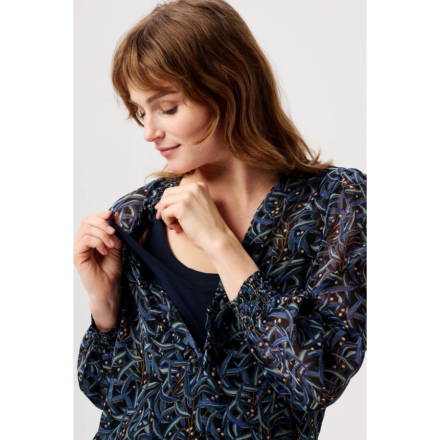 Noppies Bluse Foggia Black Olive