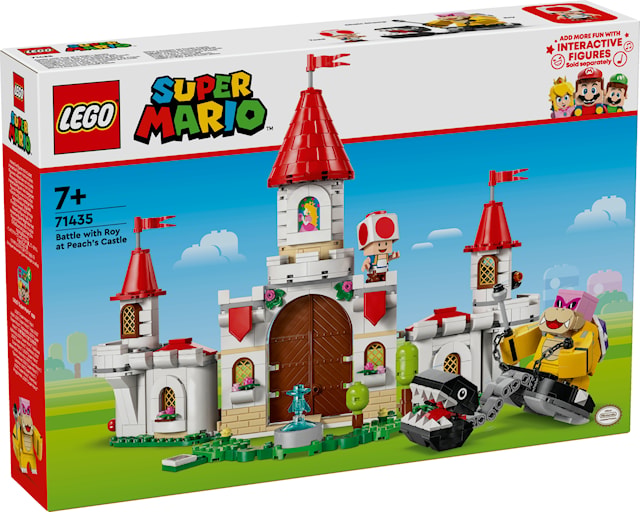 Kjemp mot Roy ved slottet til Peach LEGO® Super Mario (71435)
