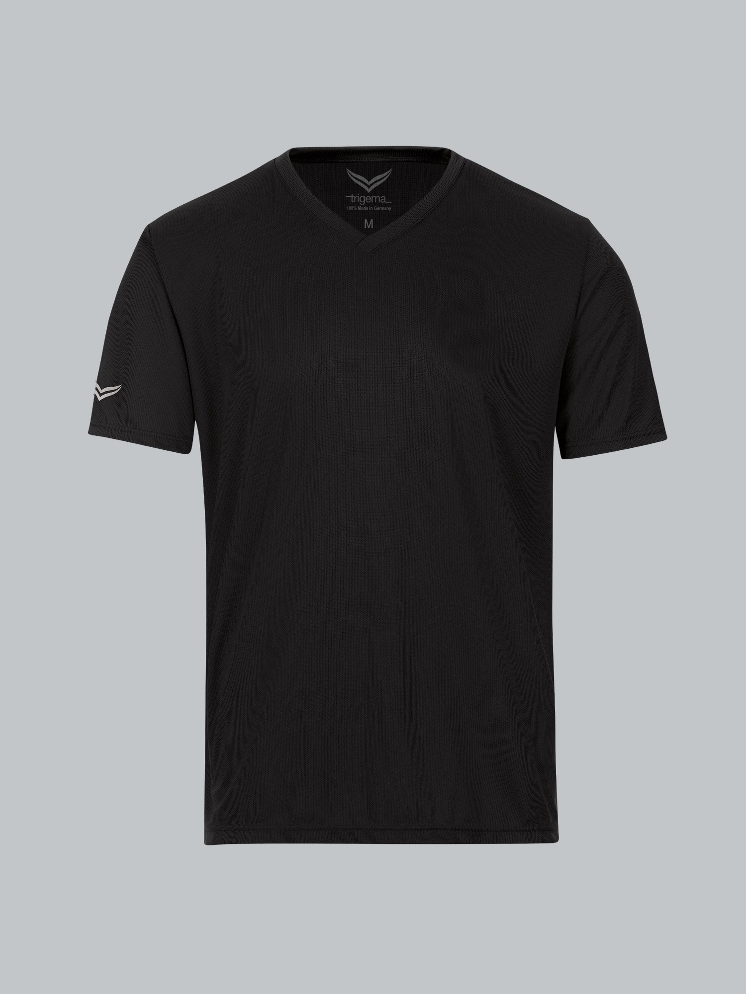 V-Shirt COOLMAX® Schwarz