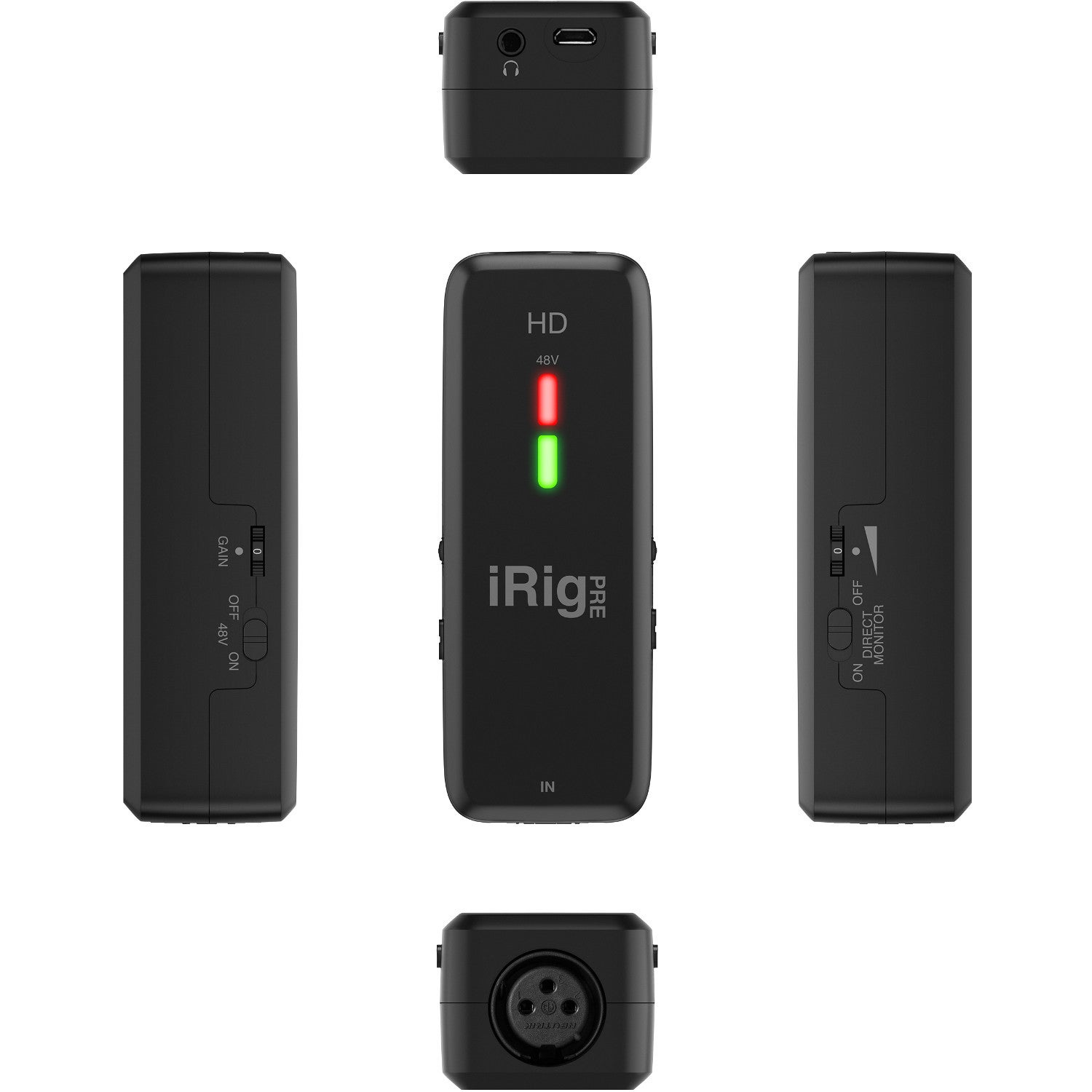 IK Multimedia iRig Pre HD microfoon interface iOS, Mac en PC