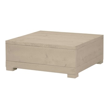 Tussenelement klein Hava 66 cm zand steigerhout