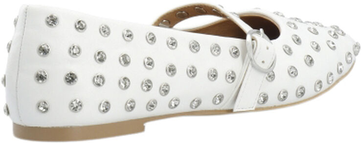 Bianco Fall Simili Mary Jane #P White