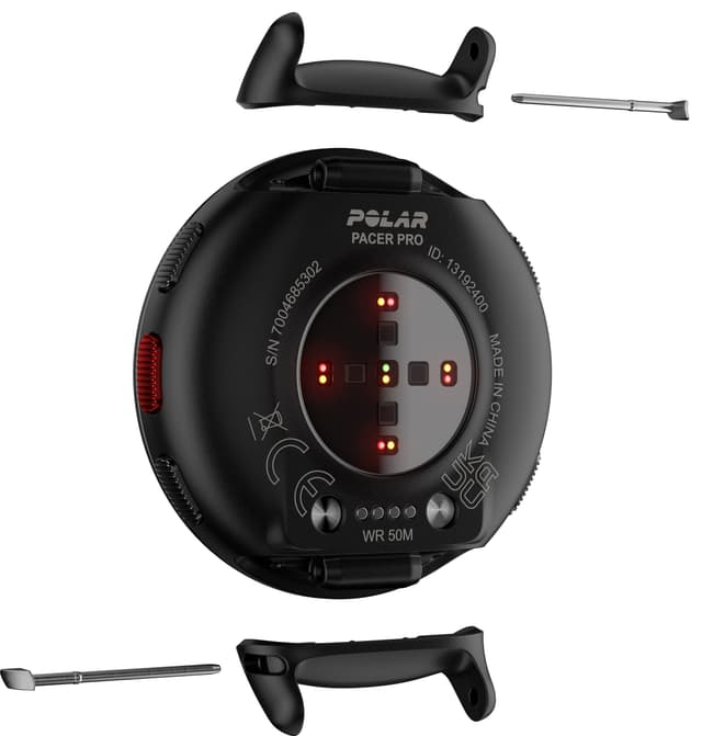 Polar Pacer Pro sportsur S/L (grå/sort)