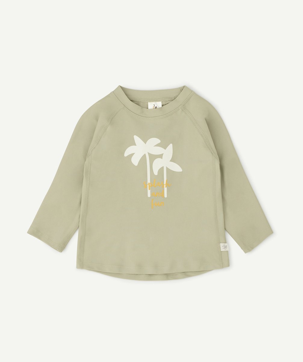 LASSIGT-SHIRT PALMIERS MANCHES LONGUES ANTI-UV BÉBÉ