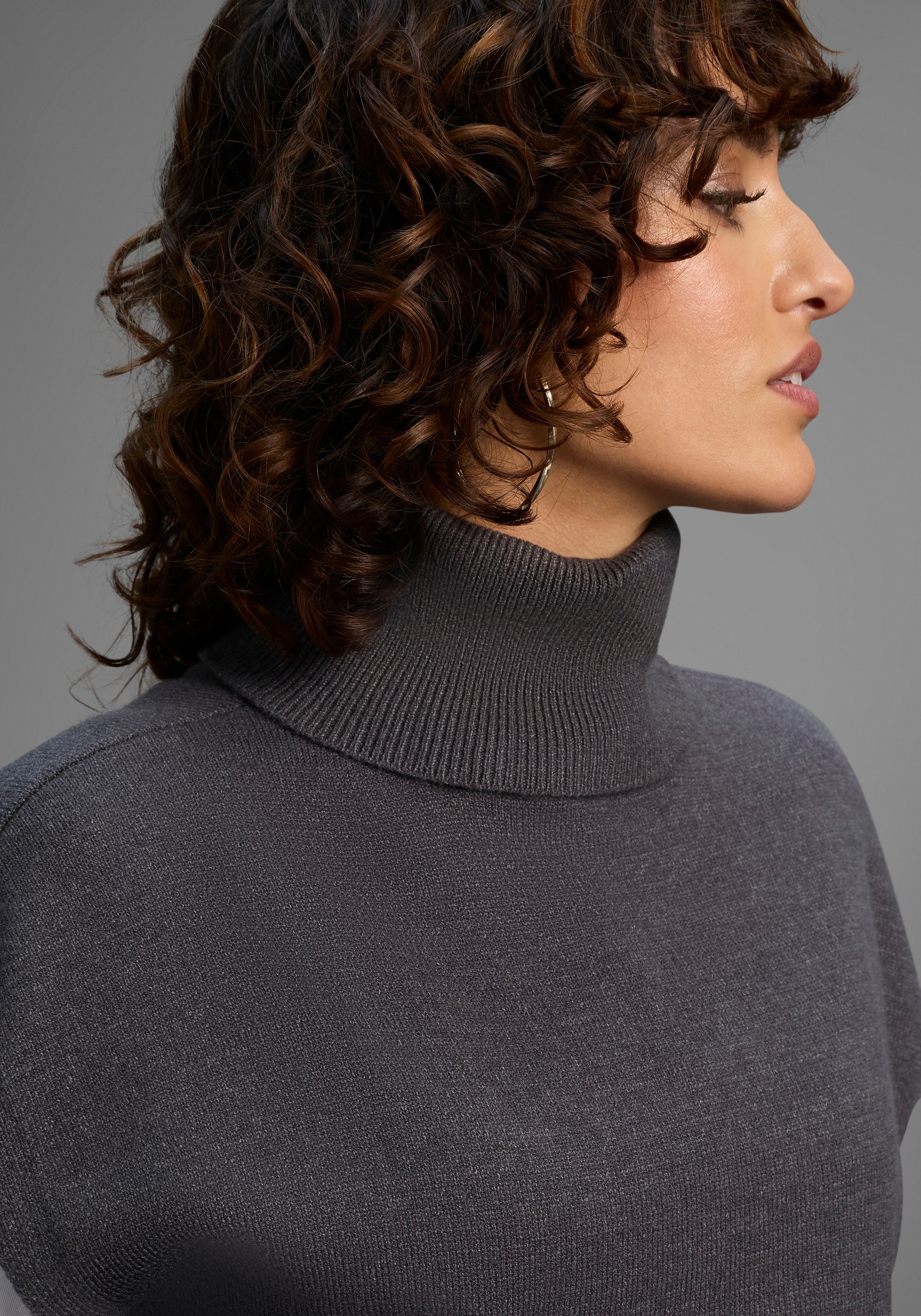 Laura Scott Pullunder , softer Übergangsstrick mit Rollkragen - NEUE KOLLEKTION
