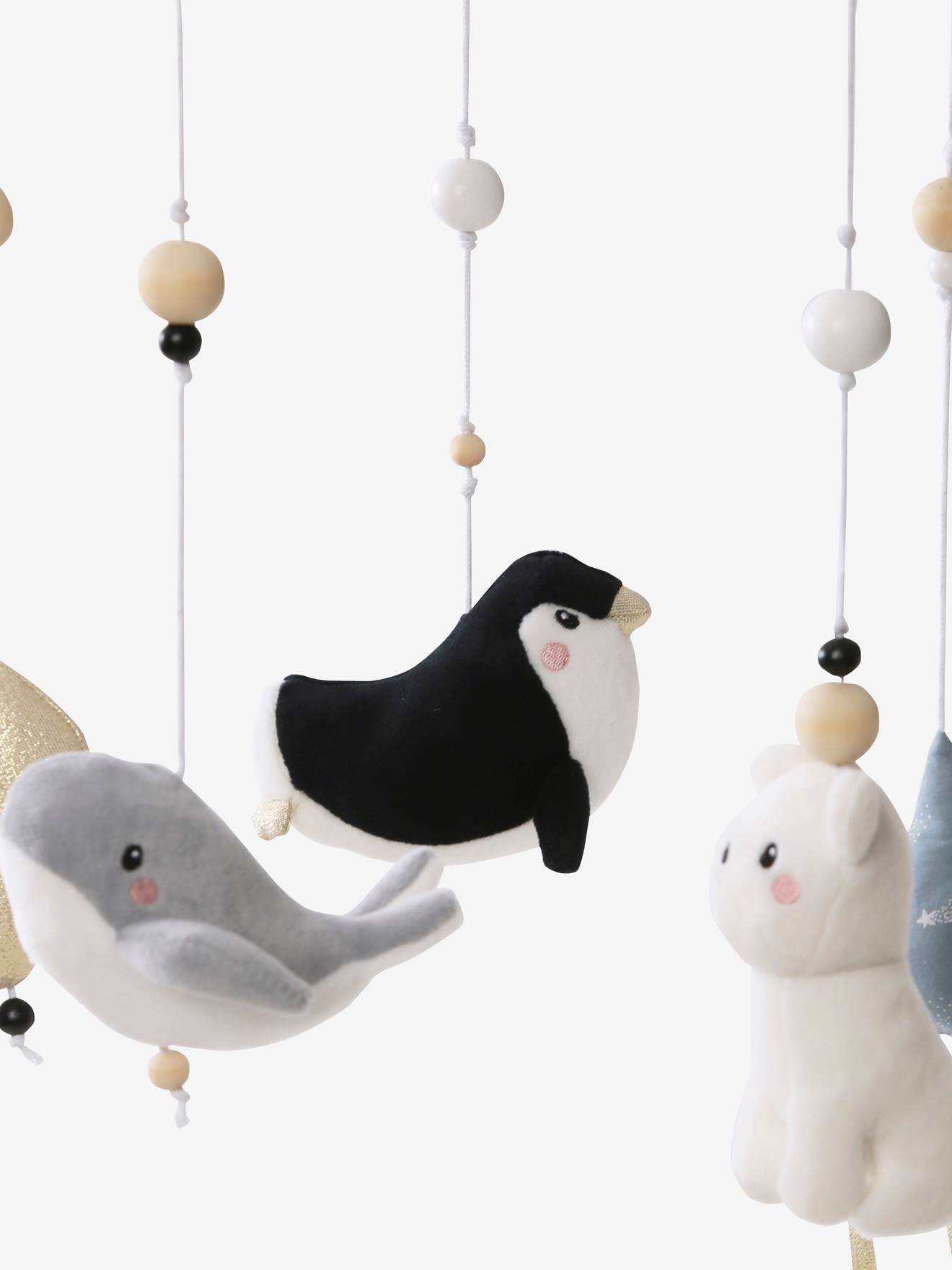 Móbile musical Estrela Polar Azul/Multicolorido