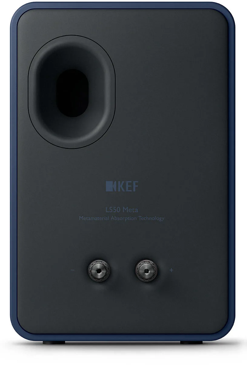 KEF LS50 Meta Bleu Special Edition (la paire) Enceintes bibliothèque