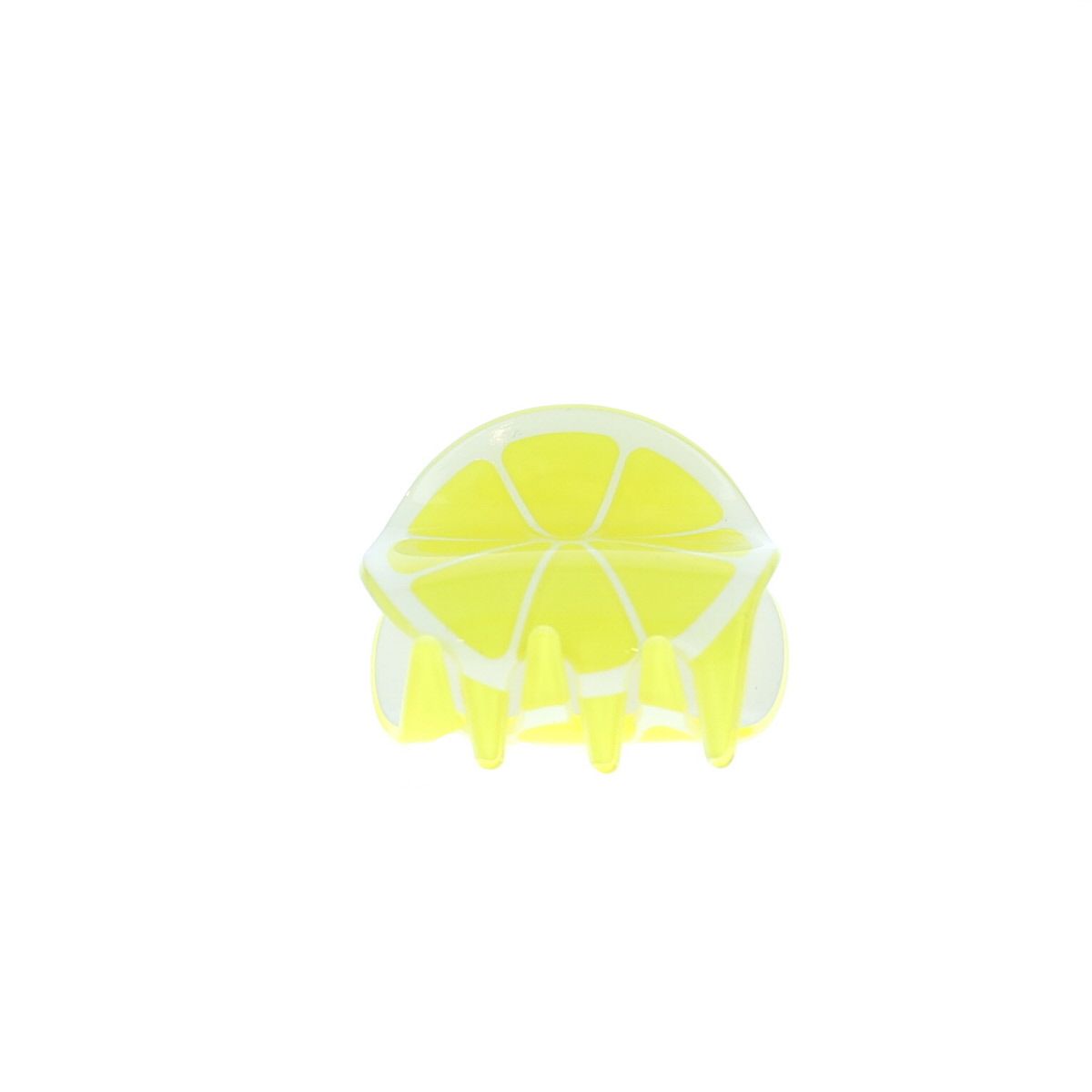 Pince à cheveux crabe citron Roodoudou