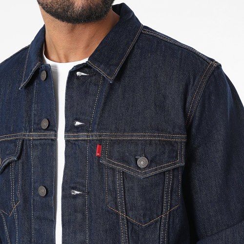 Veste Jean 72334 Bleu Brut