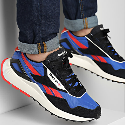 Baskets Classic Leather Legacy AZ GY0419 Court Blue Dynamic Red Core Black