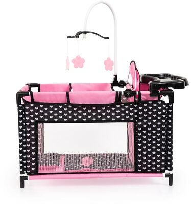 Bayer Design Dukkeseng Multi, Svart/Rosa