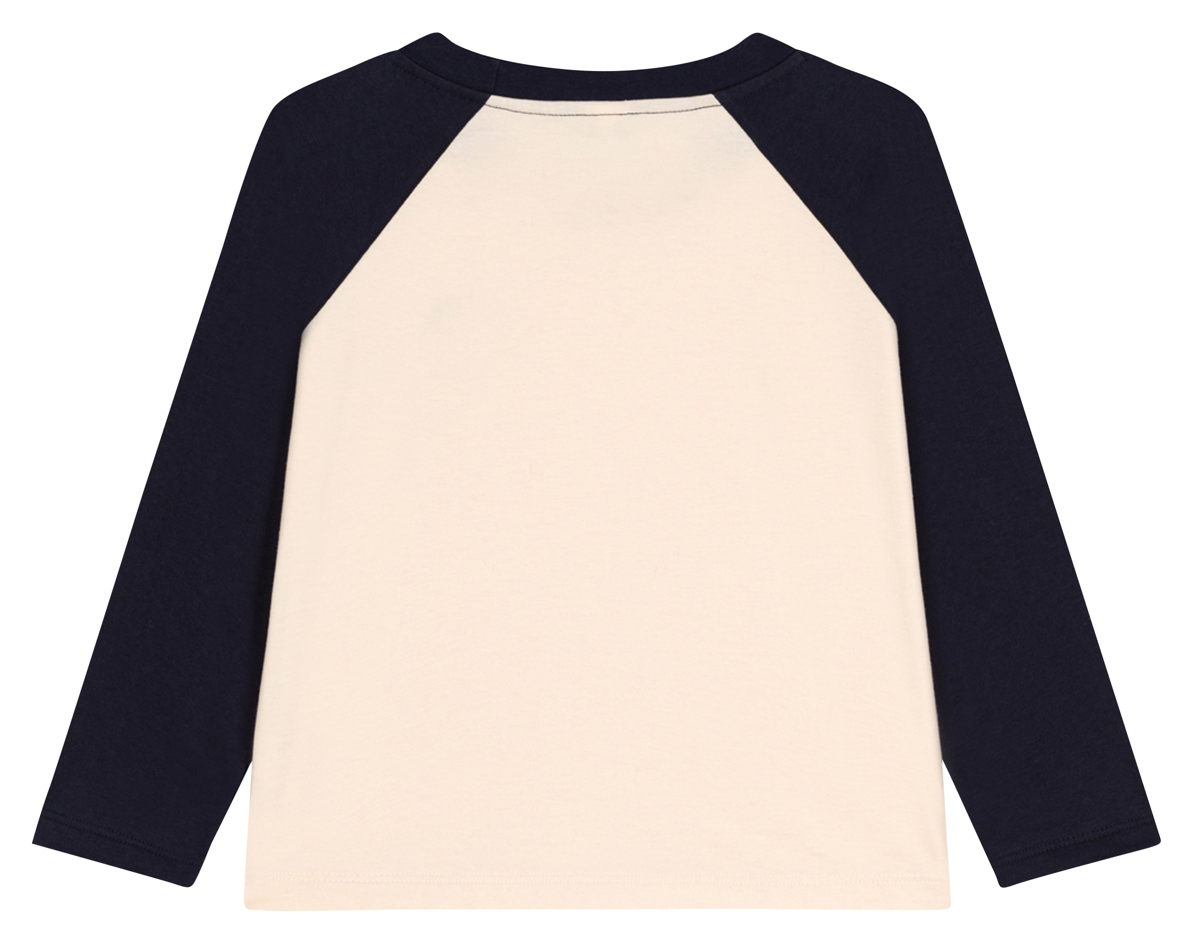 Tee-shirt col rond droit en coton | Blanc
