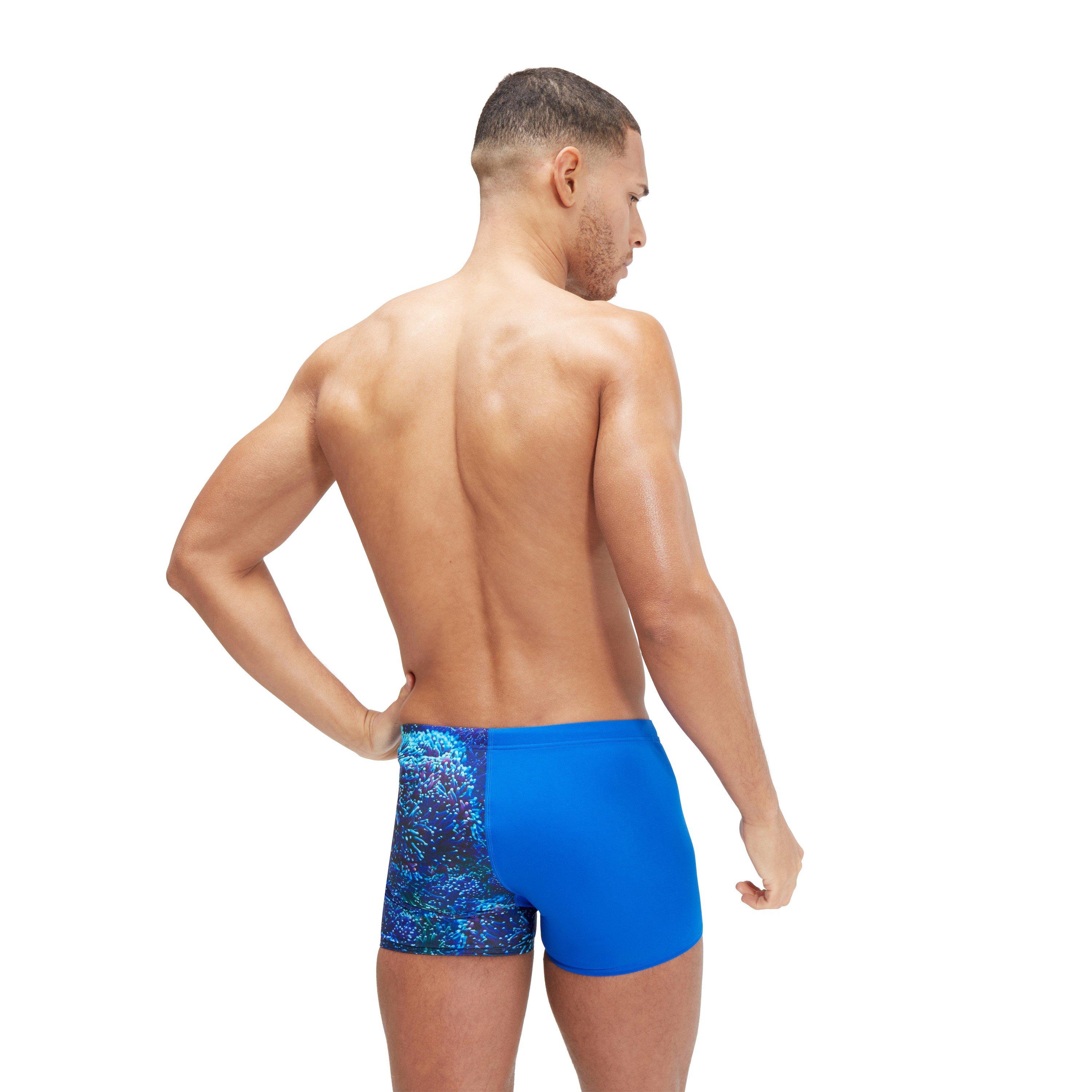 Speedo All Over Print V Cut Aquashorts Mens