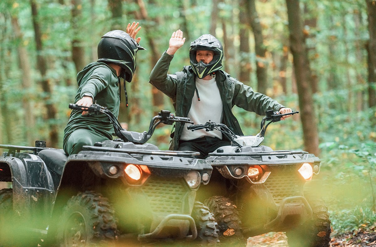 Quad fahren in Geisingen: Offroad Park